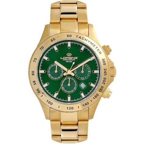 orologio lorenz daytona 27072gg|Orologio Lorenz Cronografo Uomo Gold 027072GG.